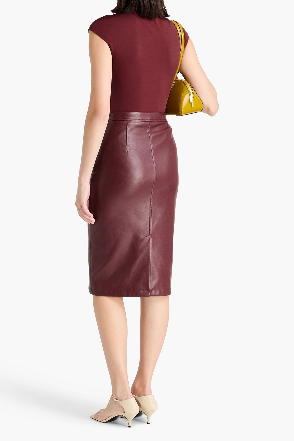 TOVE توب "ديكا" من ساتان جيرسي