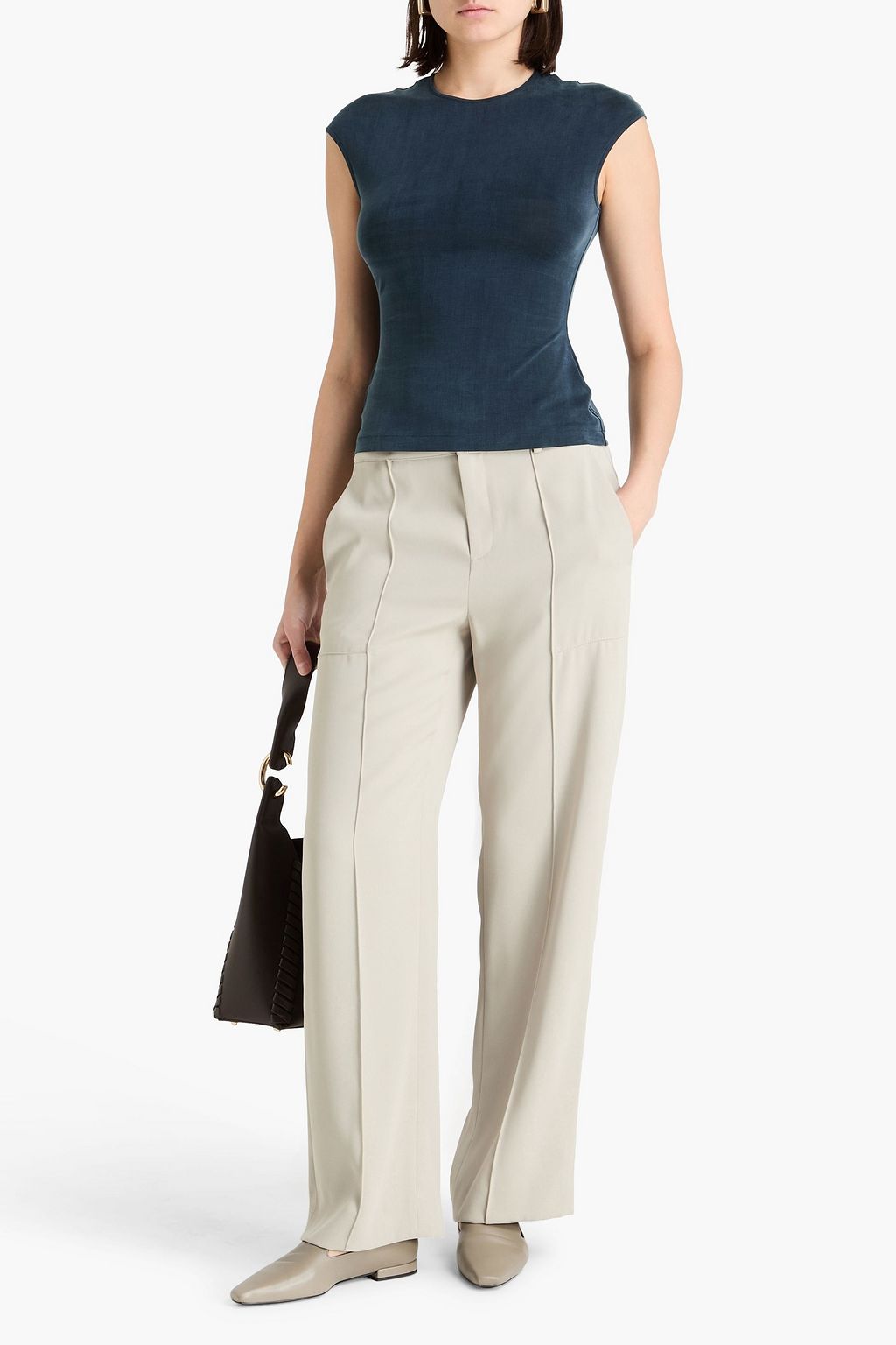 TOVE بلوزة "ديكا" من الجيرسي المصنوع من مزيج كوبرو