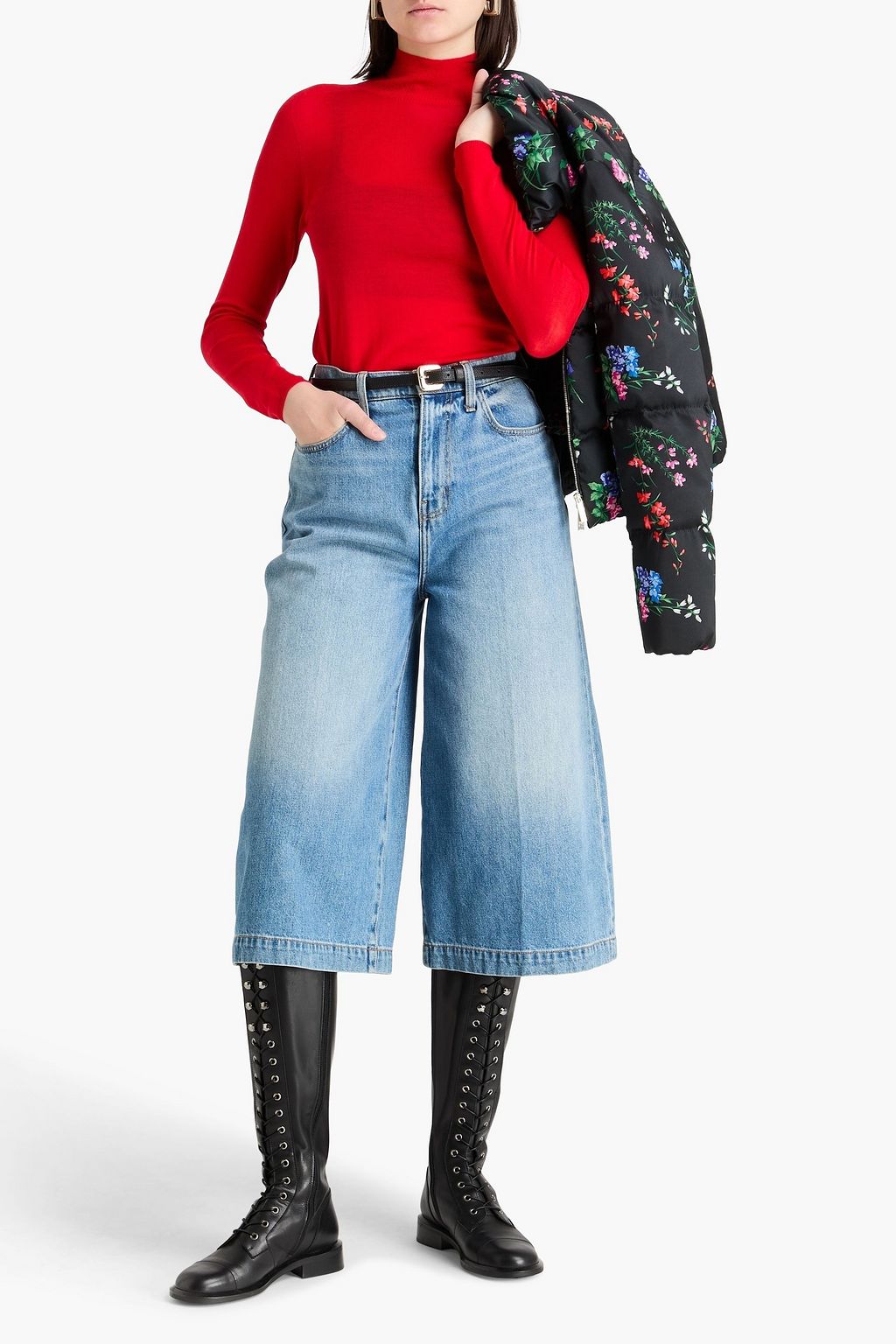 CAROLINA HERRERA Wool turtleneck sweater