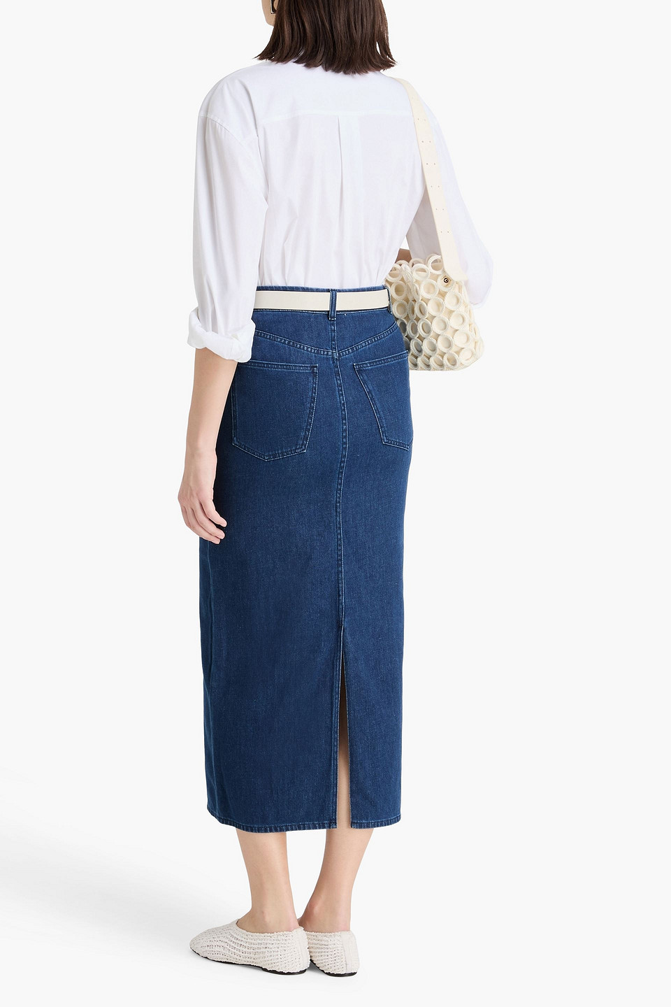  Tove - Midirock „sera“ Aus Denim - Blau - 24 