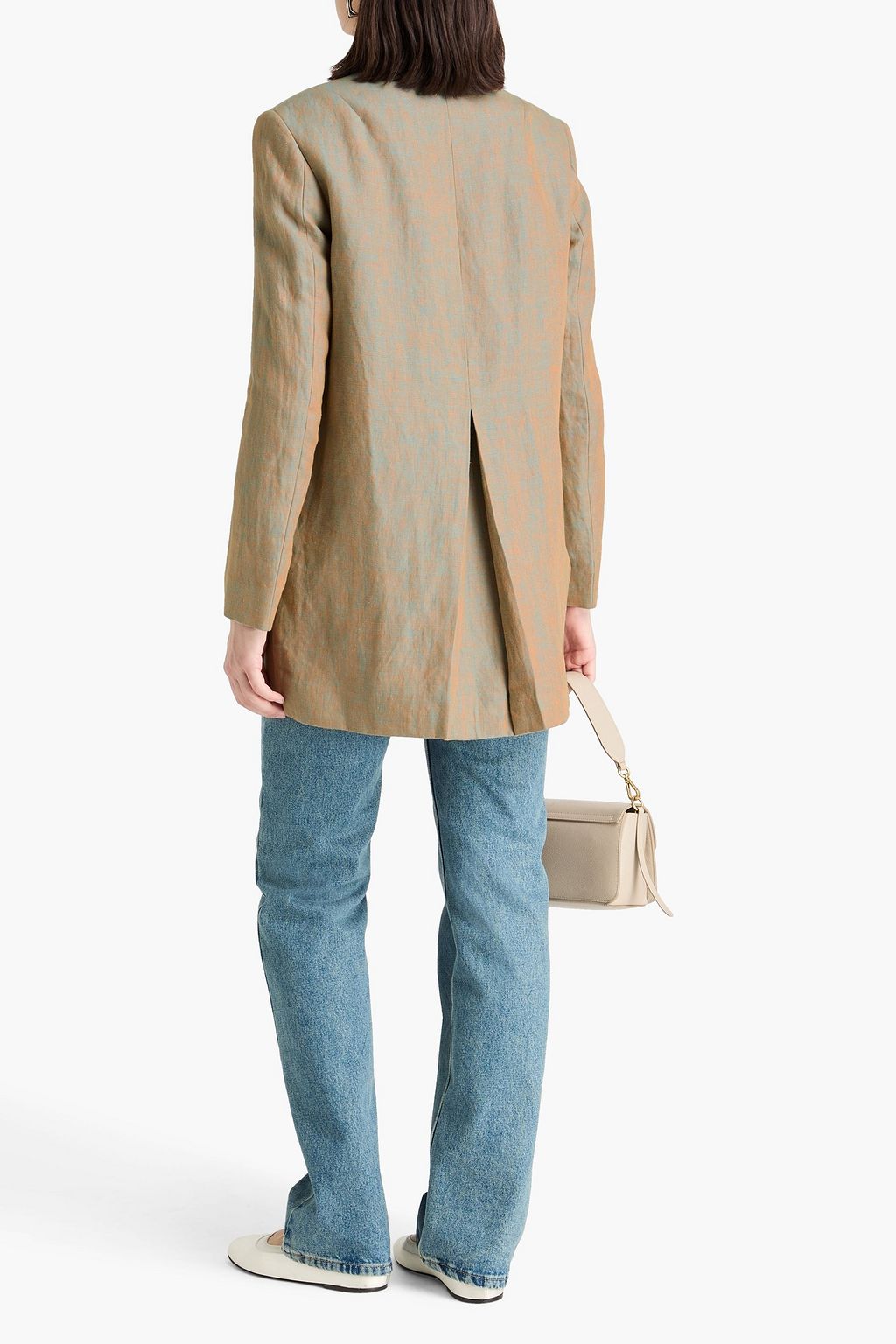 TOVE Cara hemp-jacquad blazer