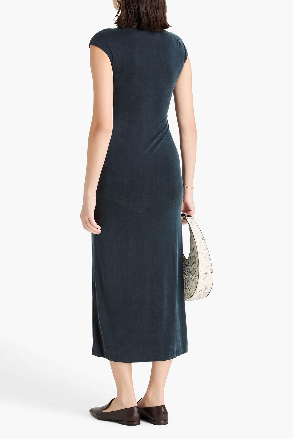 TOVE فستان متوسط الطول "مارسيلا" من الجيرسي والكوبرو