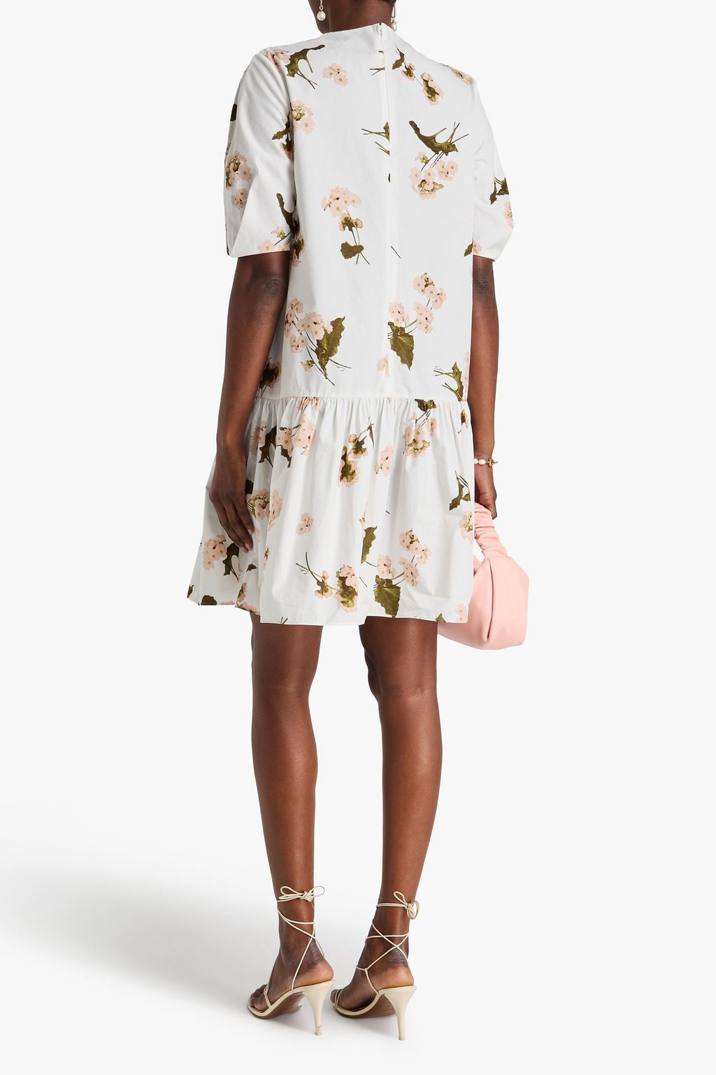 rubberized embroidered poplin dress Hale Bob Rayna Dress