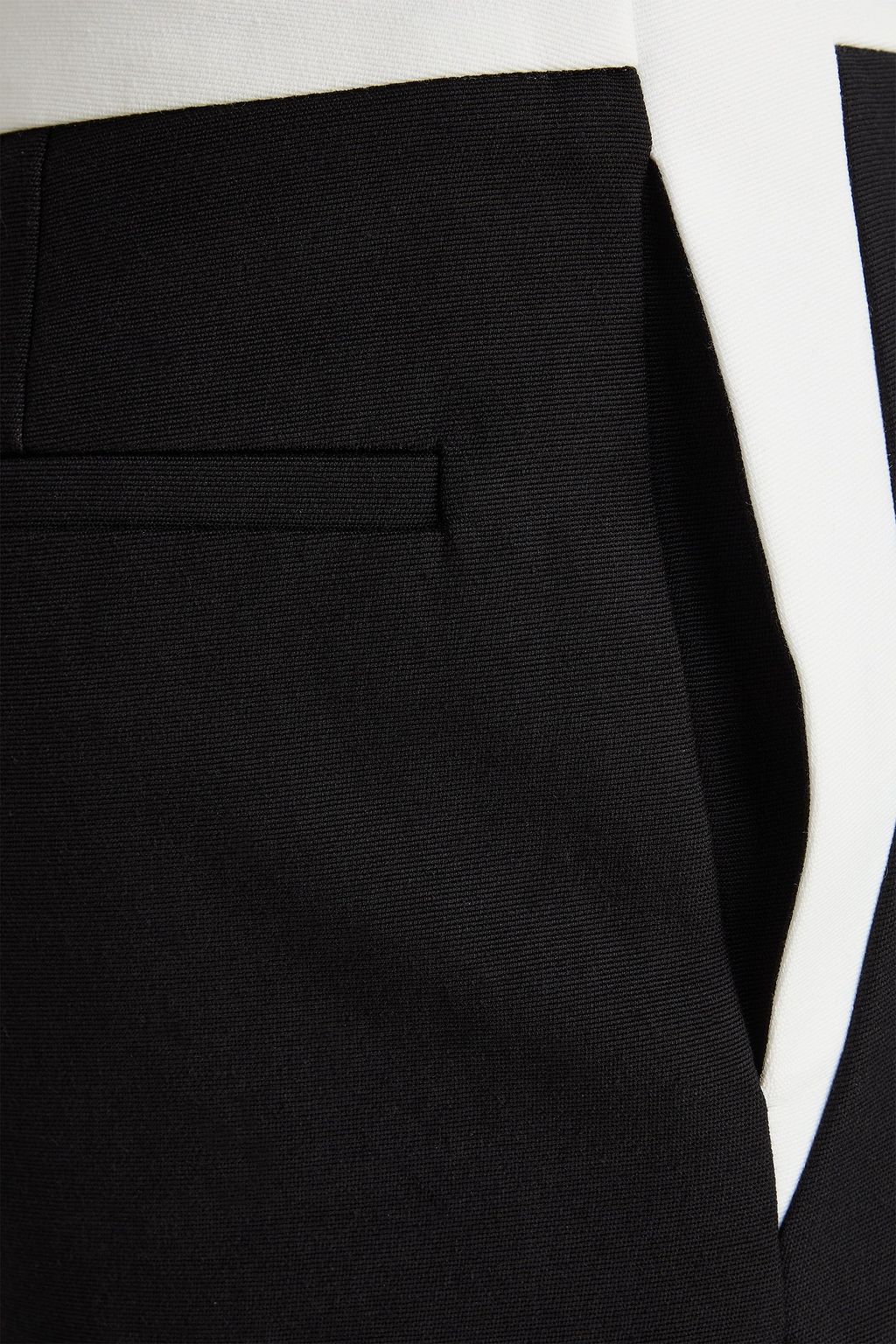 TOVE Femi cotton-blend jersey straight-leg pants