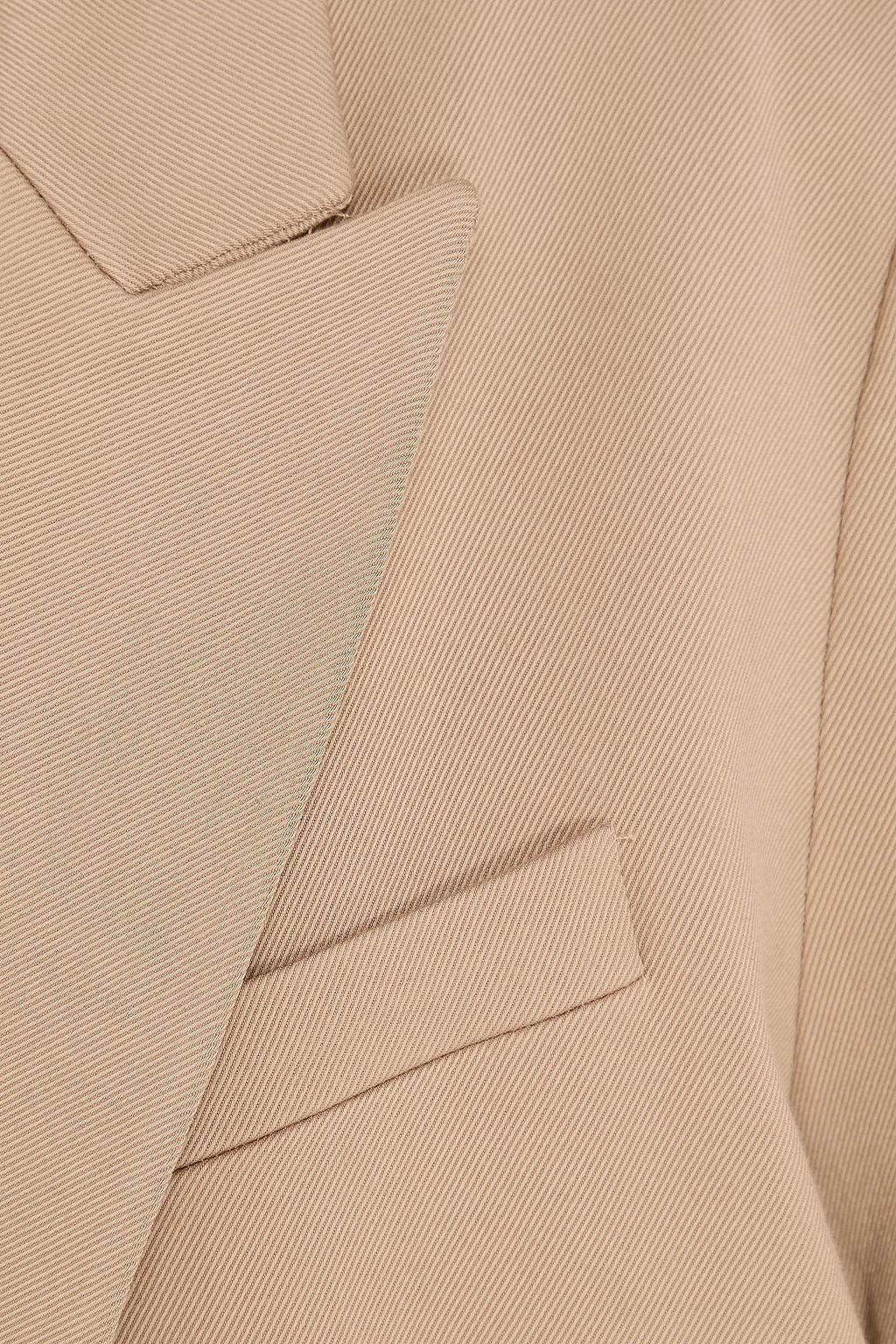 REBECCA VALLANCE Devin double-breasted twill blazer