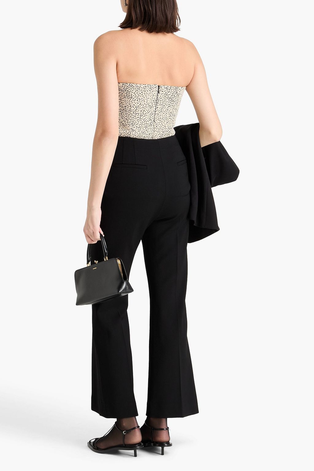 TOVE Eydi crepe flared pants