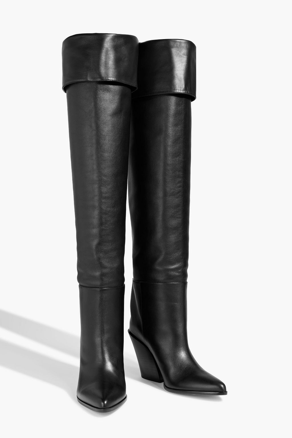 JIMMY CHOO Maceo 85 leather over-the-knee boots