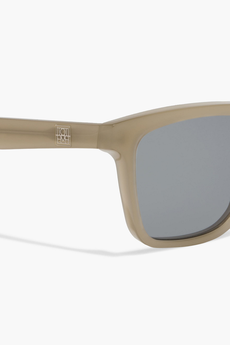 Totême Square-frame Acetate Sunglasses In Brown