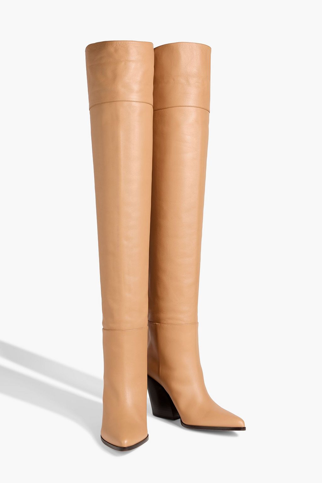 JIMMY CHOO Maceo 85 leather over-the-knee boots