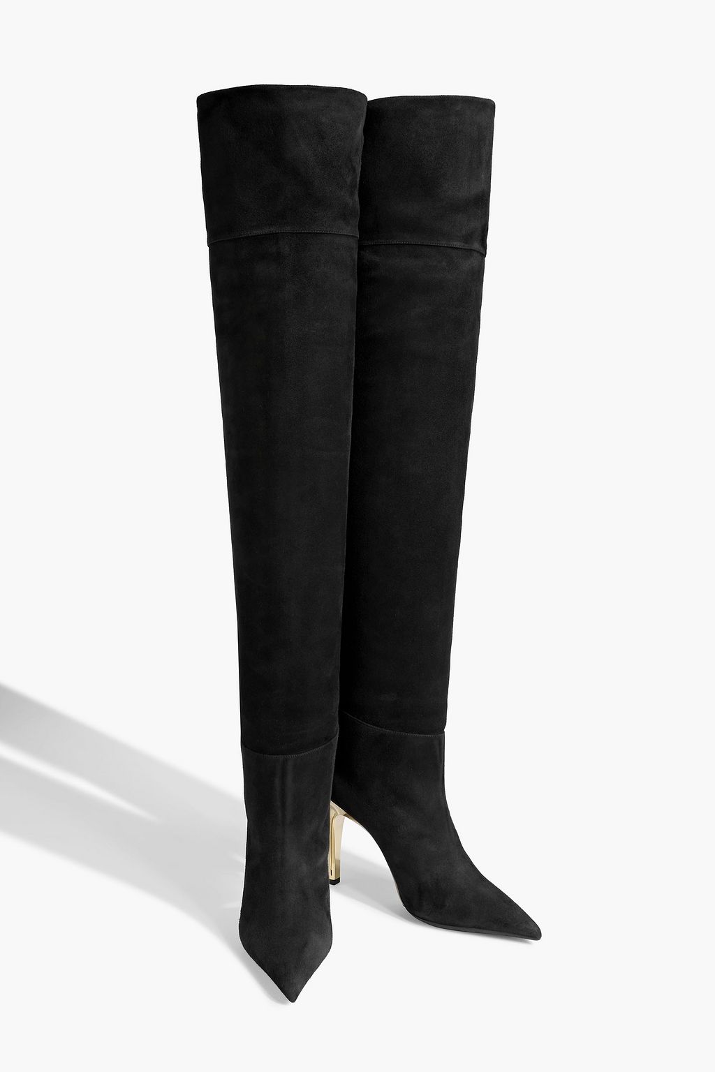 JIMMY CHOO Cierra 100 suede over-the-knee boots