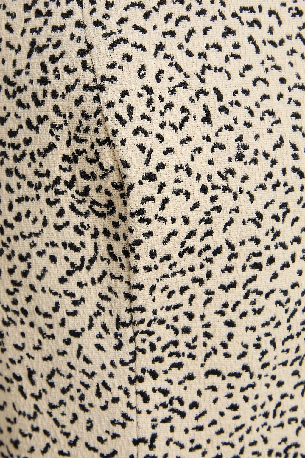 TOVE توب "جريسي" بدون حمالات من التويد المصنوع من مزيج القطن