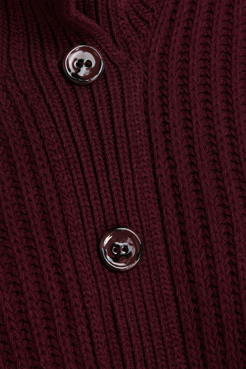 ERDEM Ribbed wool and cashmere-blend cardigan