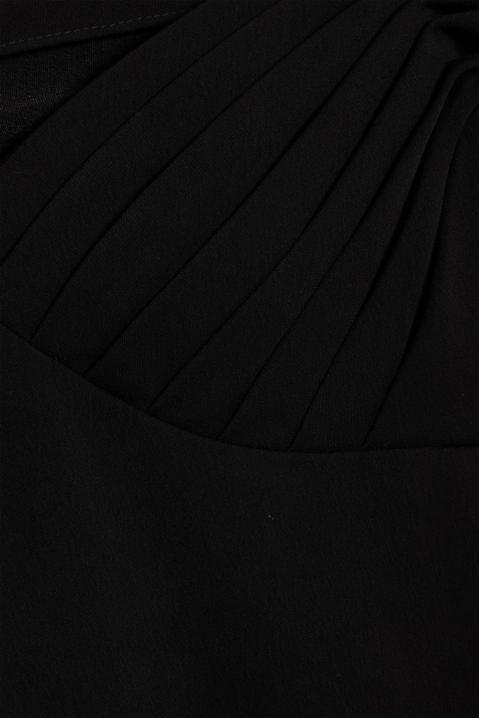 Badgley Mischka Off-the-shoulder Cutout Crepe Gown In Black