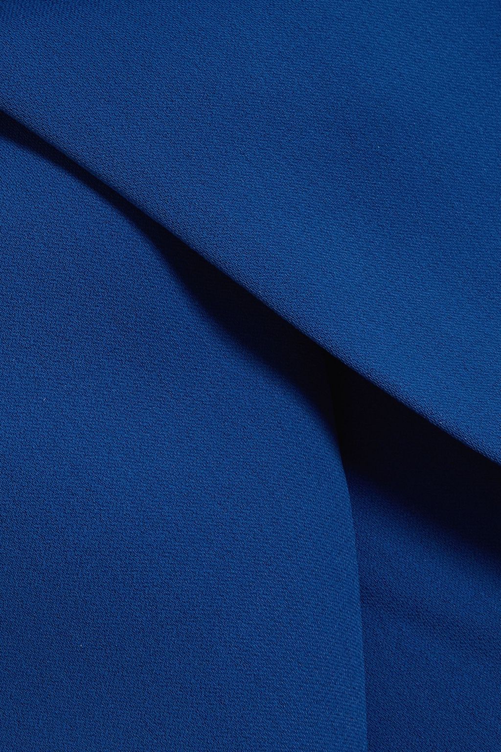 BADGLEY MISCHKA Cape-effect crepe midi dress