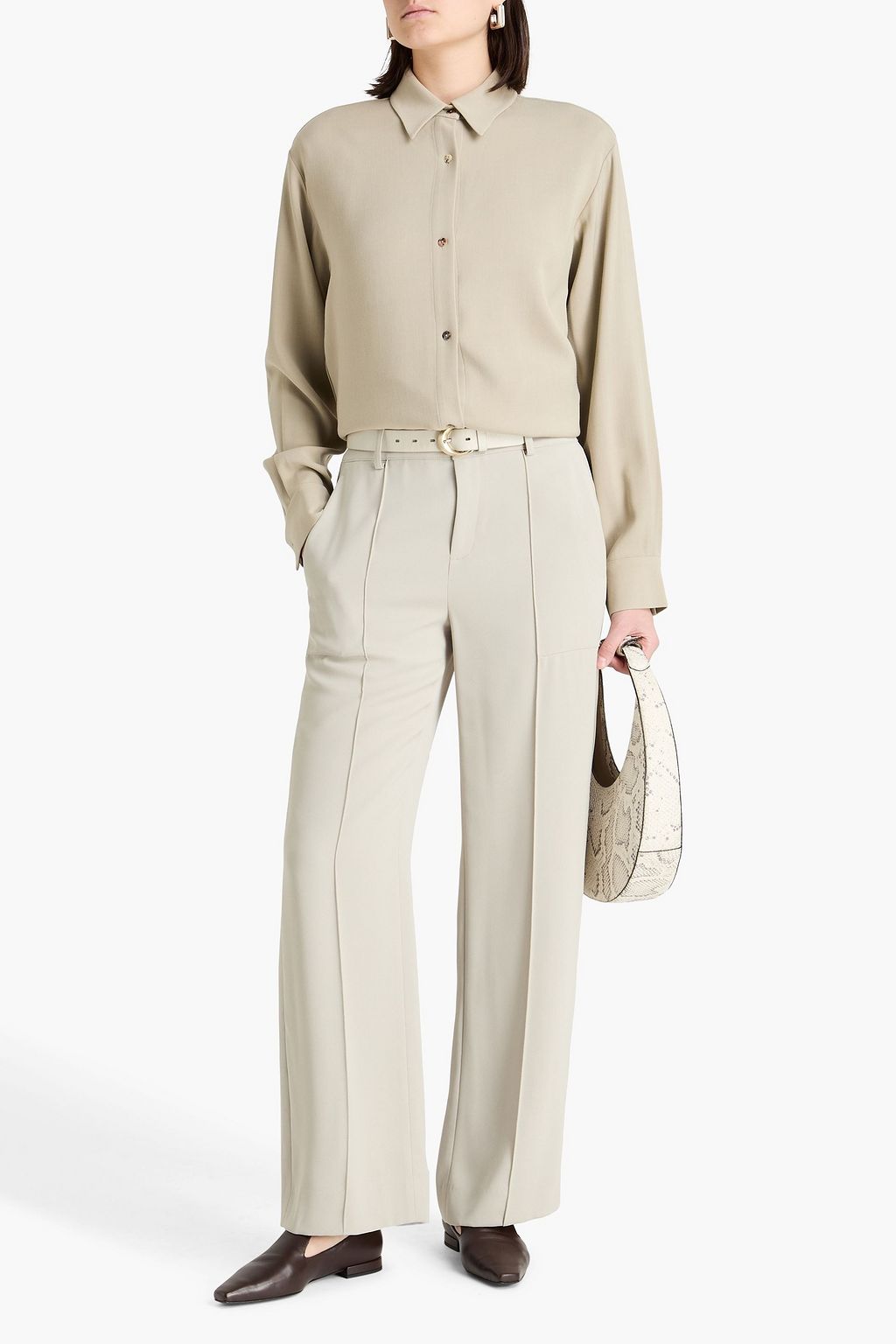 TOVE Rumer twill shirt