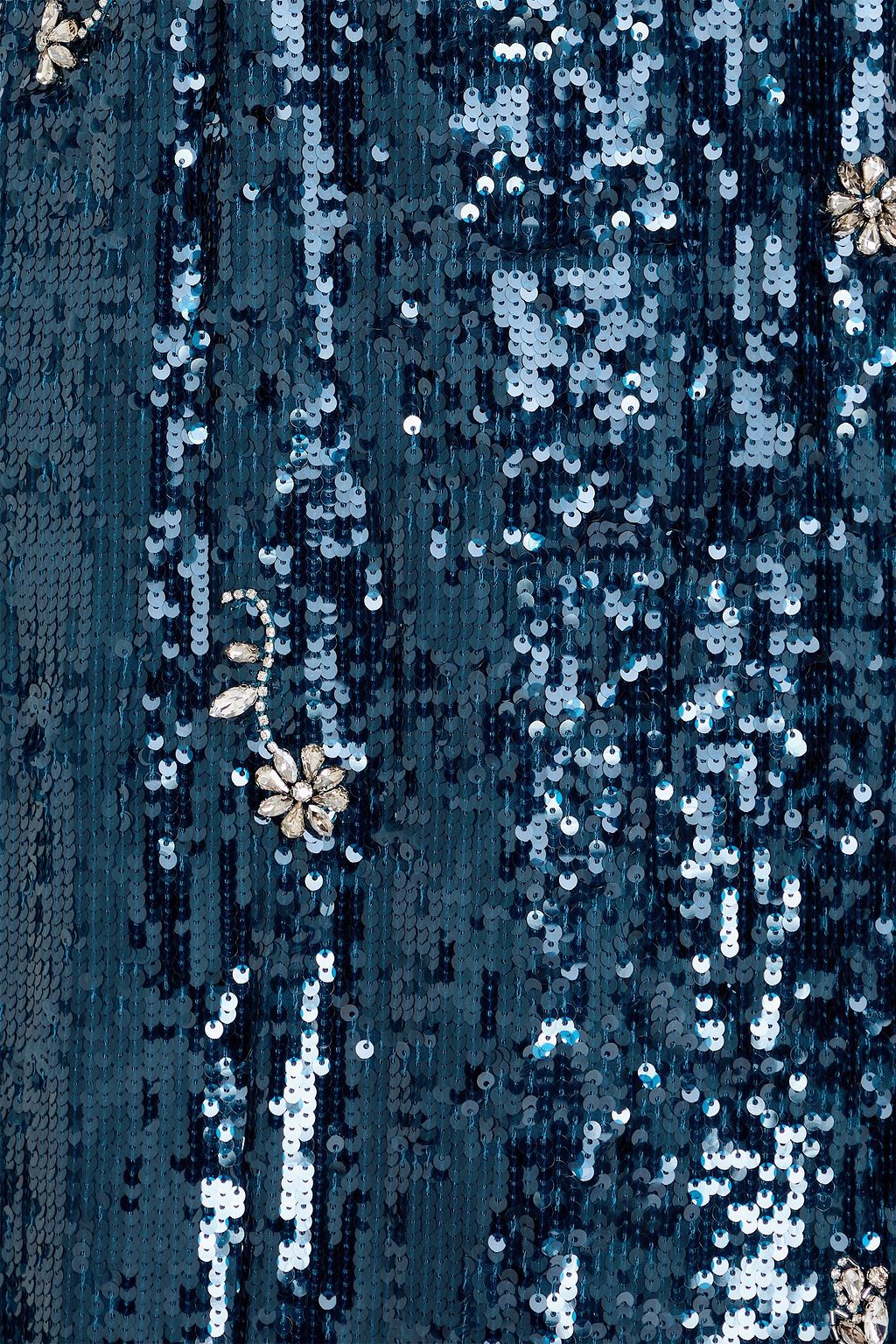 ERDEM Embellished georgette midi dress