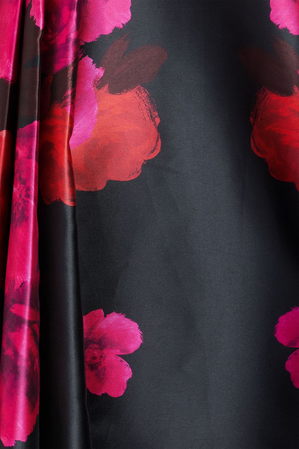 ERDEM Violetta floral-print cotton-blend mikado midi dress