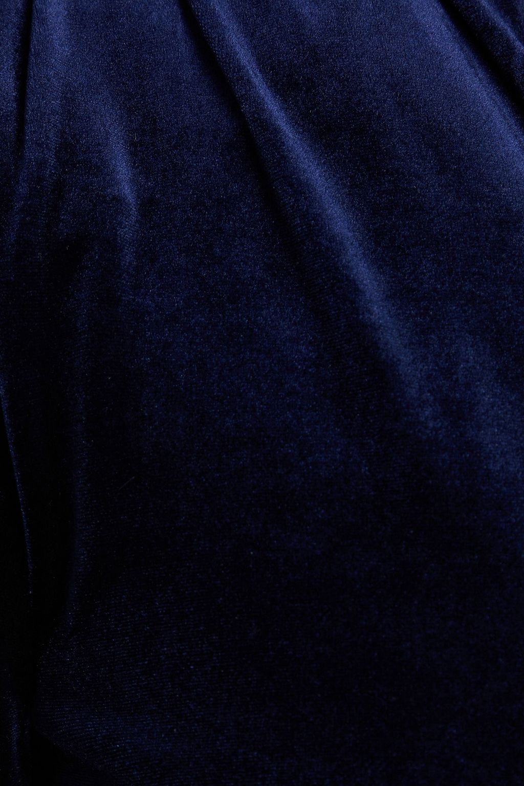 GALVAN  LONDON Rosie one-sleeve velvet gown