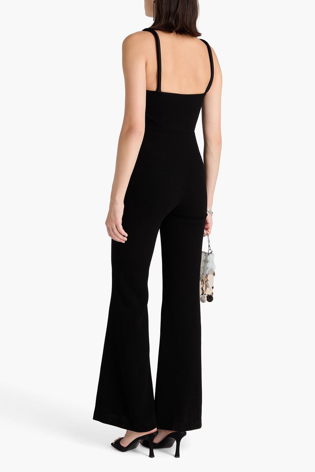GALVAN  LONDON Frankie crepe wide-leg jumpsuit