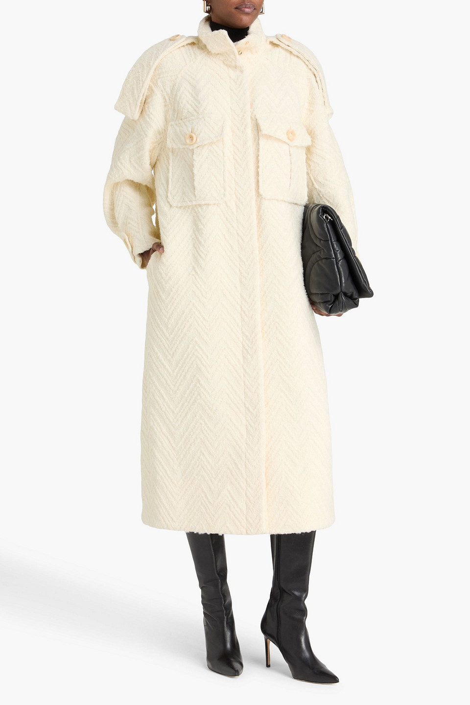  Zimmermann - Bouclé-tweed Coat - White - Xs 