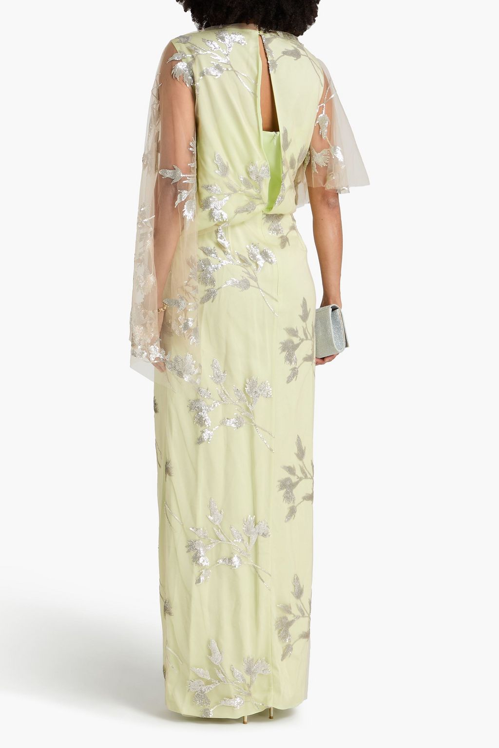 ERDEM Layered sequin-embellished tulle gown