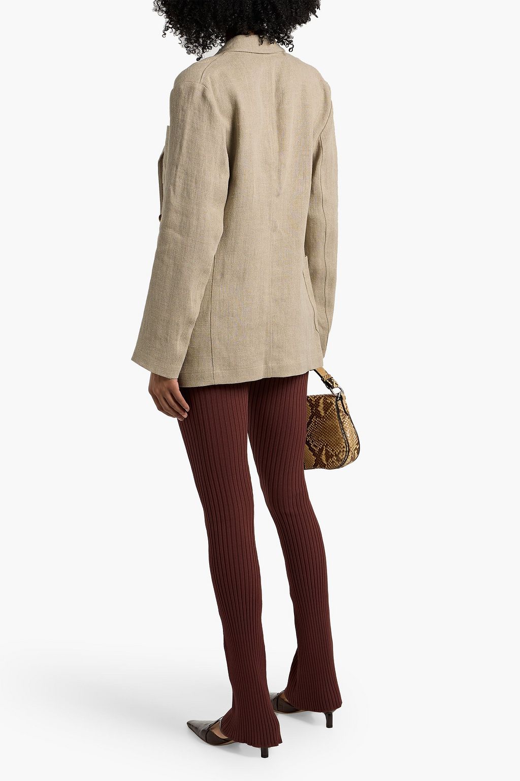 TOTEME Linen-canvas blazer