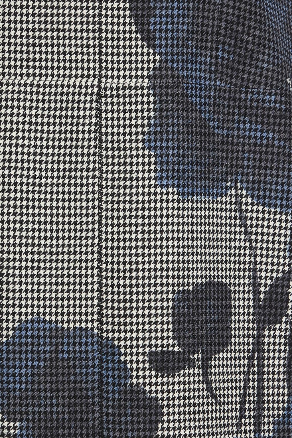 ERDEM Violetta printed wool-tweed midi dress