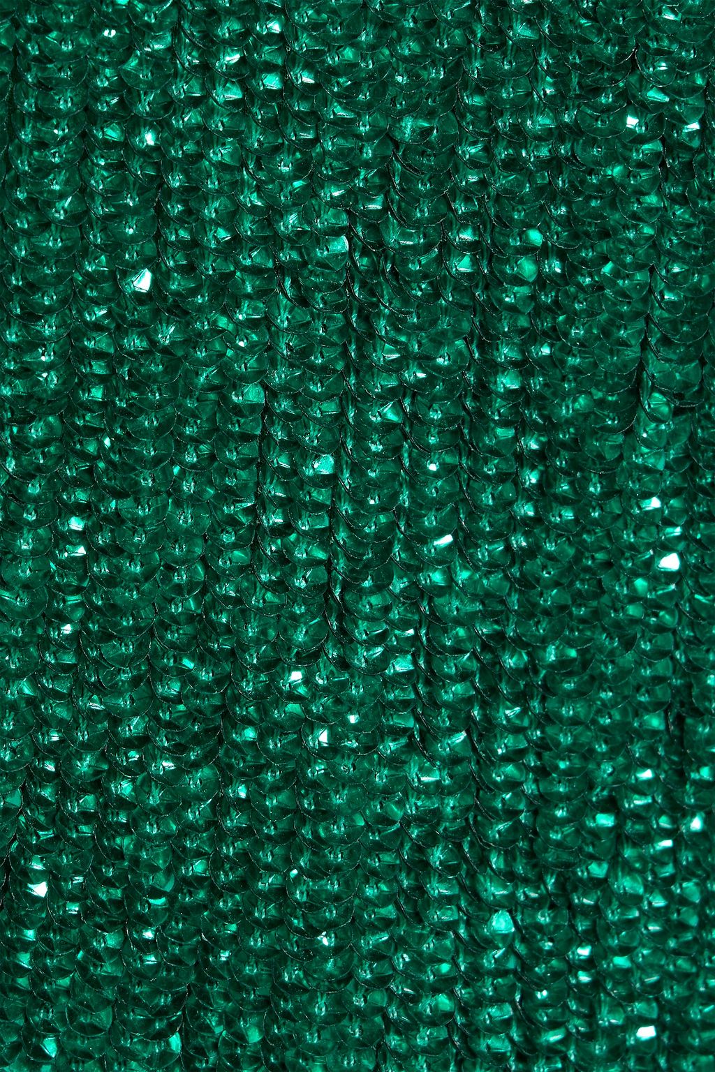 RETROFÊTE Gabrielle sequined chiffon mini wrap dress