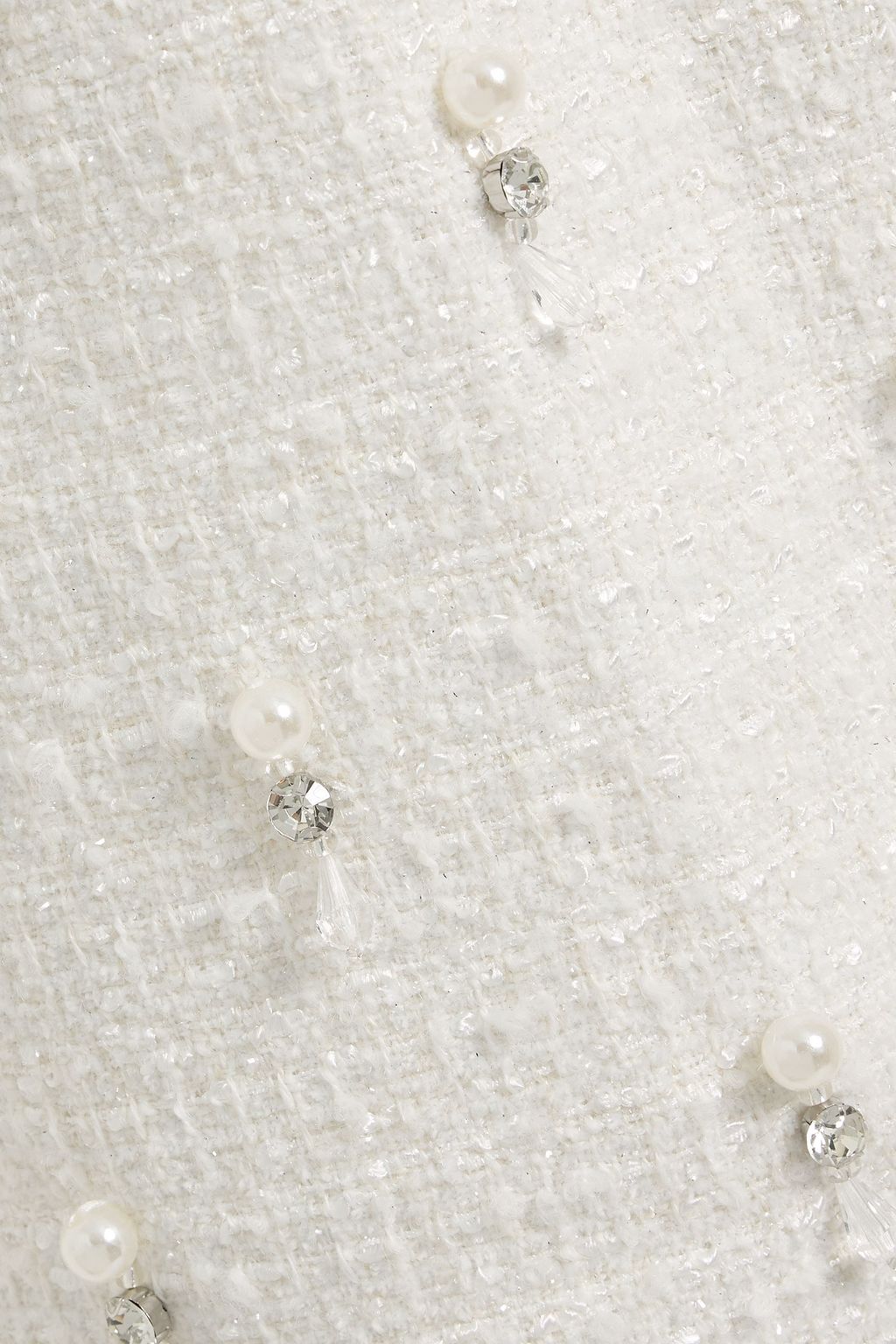 BADGLEY MISCHKA Embellished tweed jacket