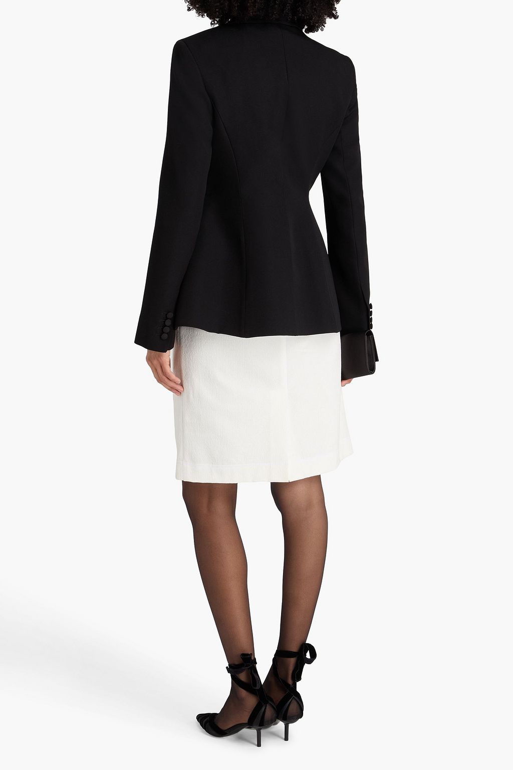 ERDEM Embellished wool-crepe blazer