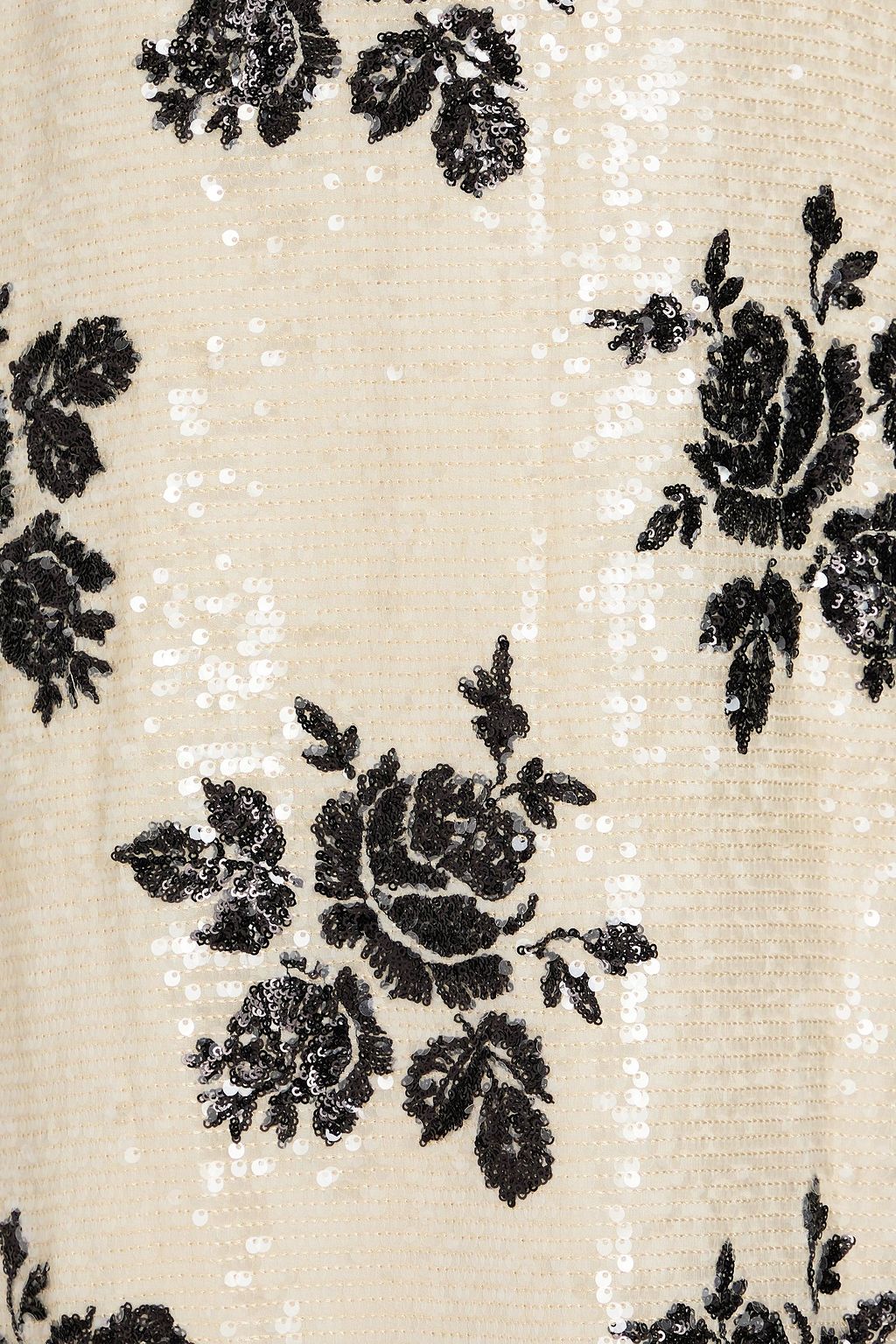 ERDEM Sequined georgette midi dress