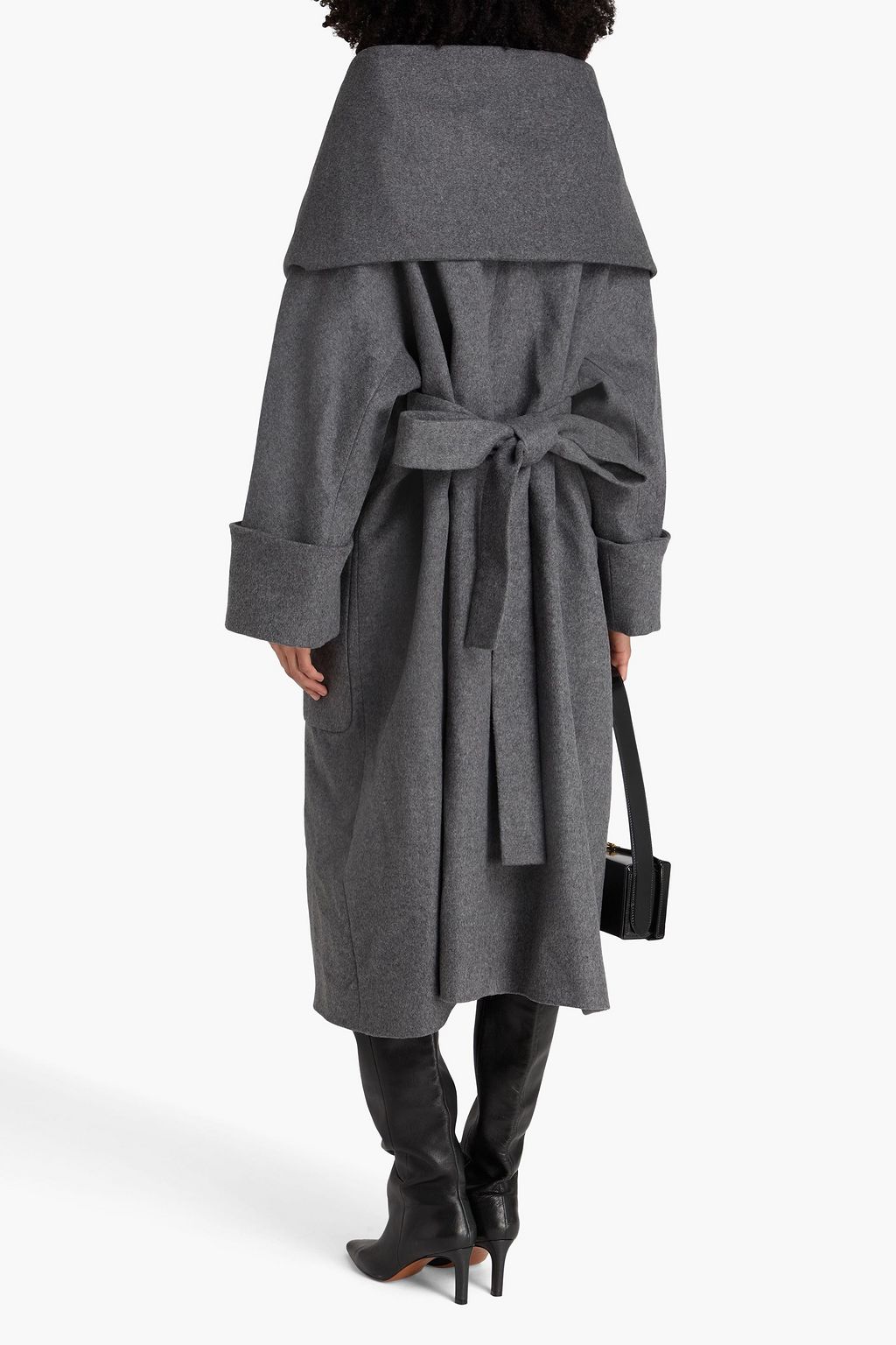 ERDEM Frayed cotton-blend tweed jacket