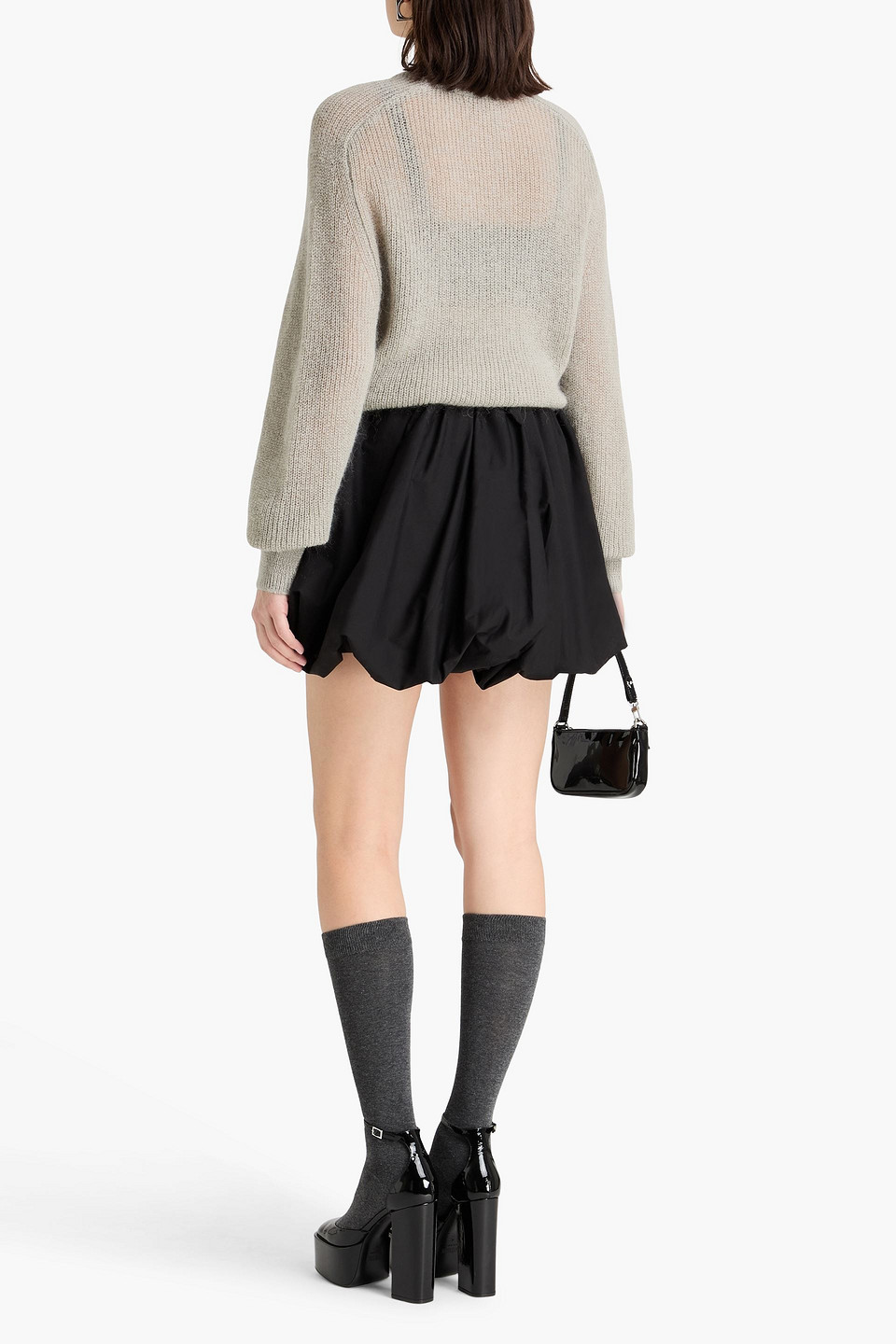  Rotate Birger Christensen - Knitted Sweater - Gray - De 34 