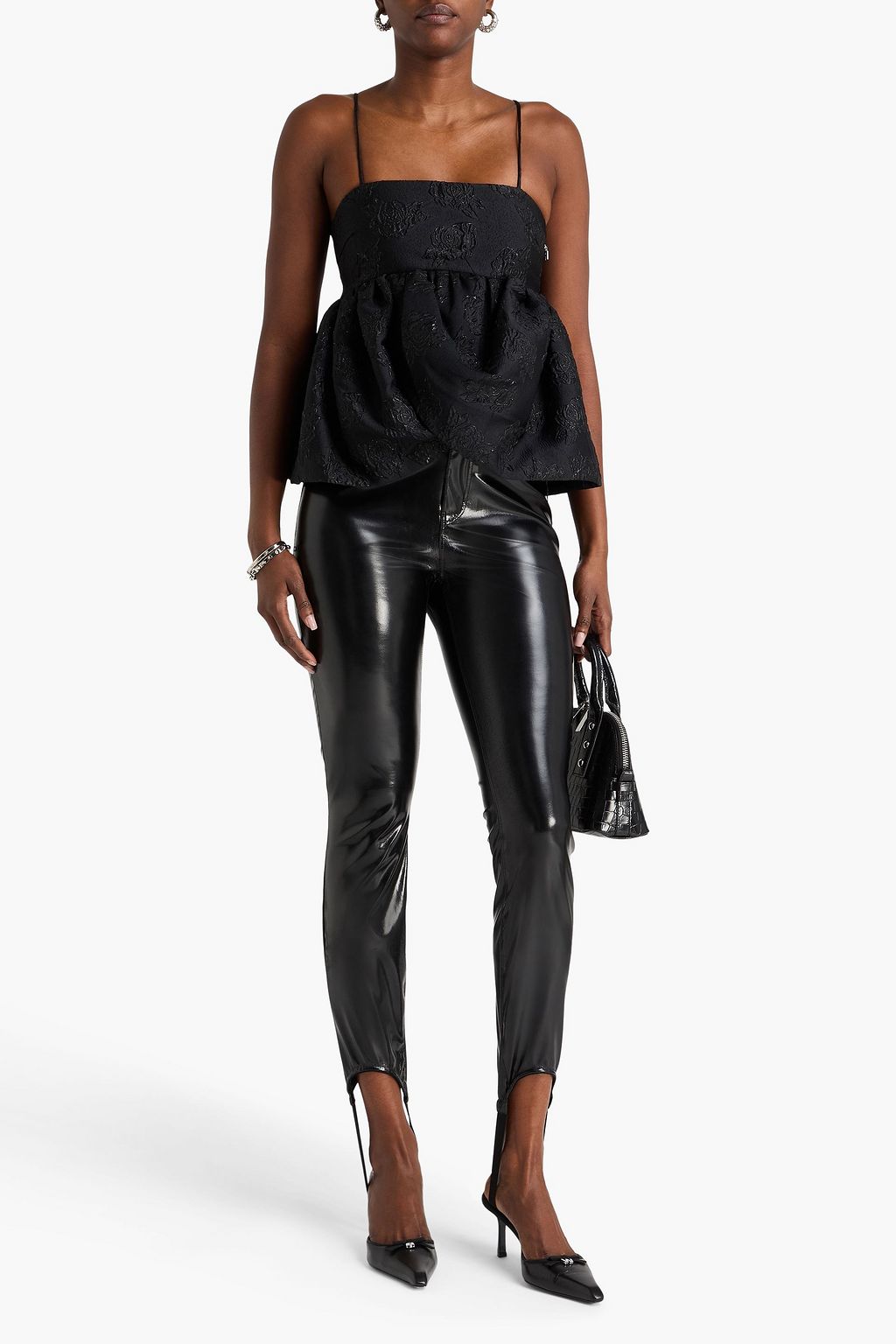 ROTATE BIRGER CHRISTENSEN Cloqué top