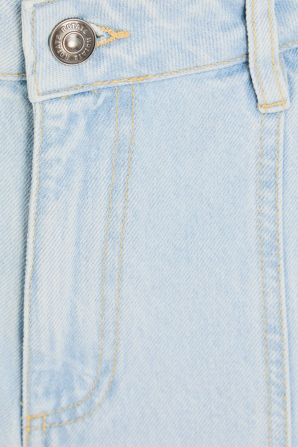 ROTATE BIRGER CHRISTENSEN High-rise barrel-leg jeans