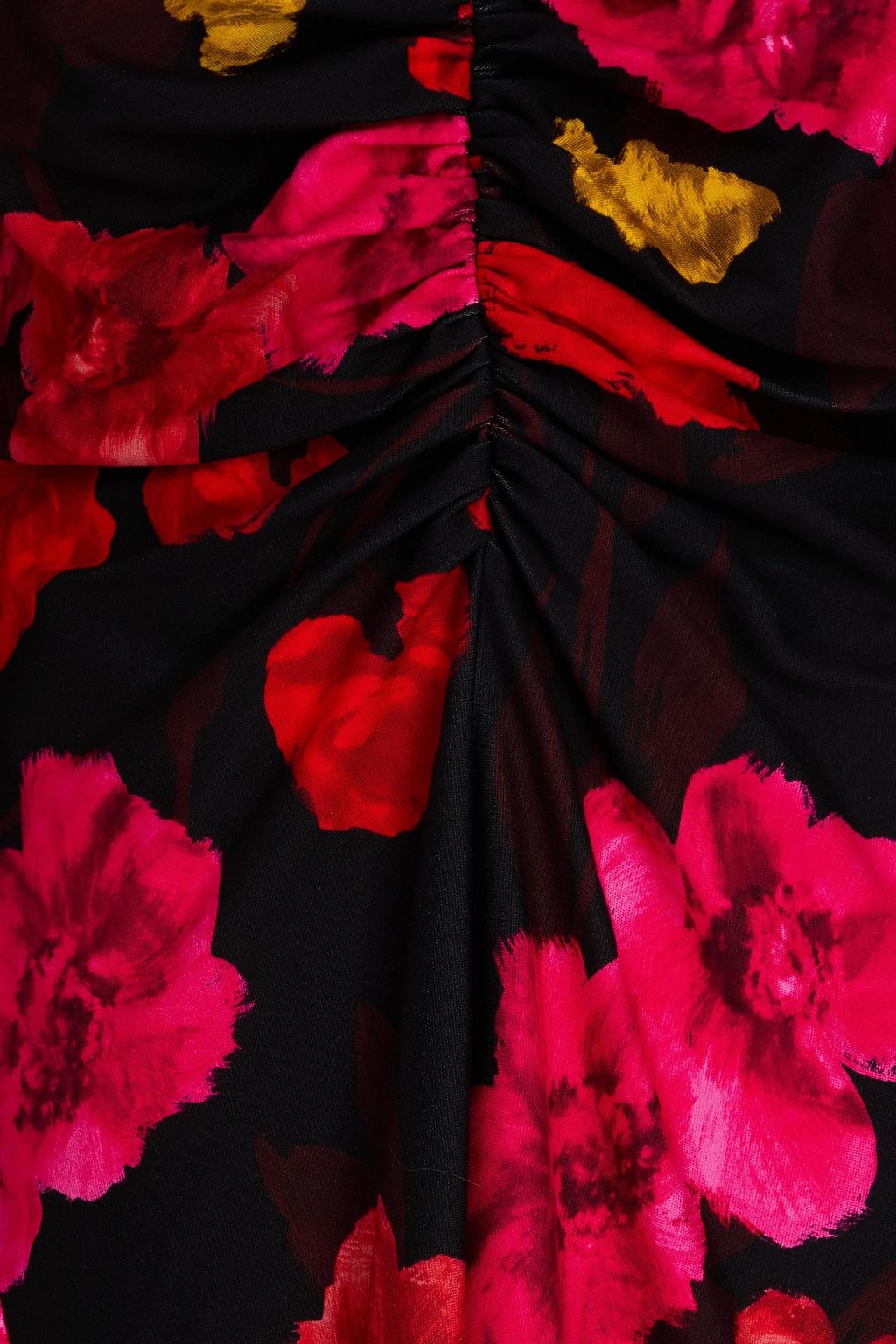 ERDEM Violetta floral-print jersey midi dress