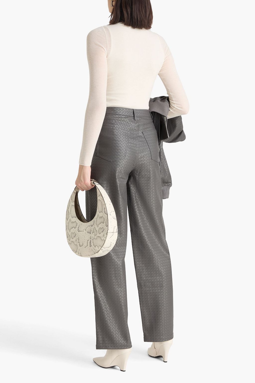 ROTATE BIRGER CHRISTENSEN Woven straight-leg pants
