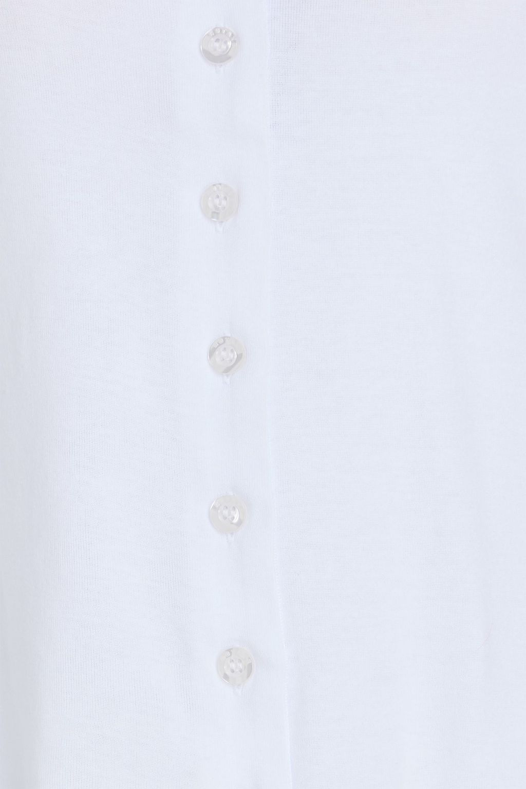 ROTATE BIRGER CHRISTENSEN コットンジャージー トップス ラッフル付き