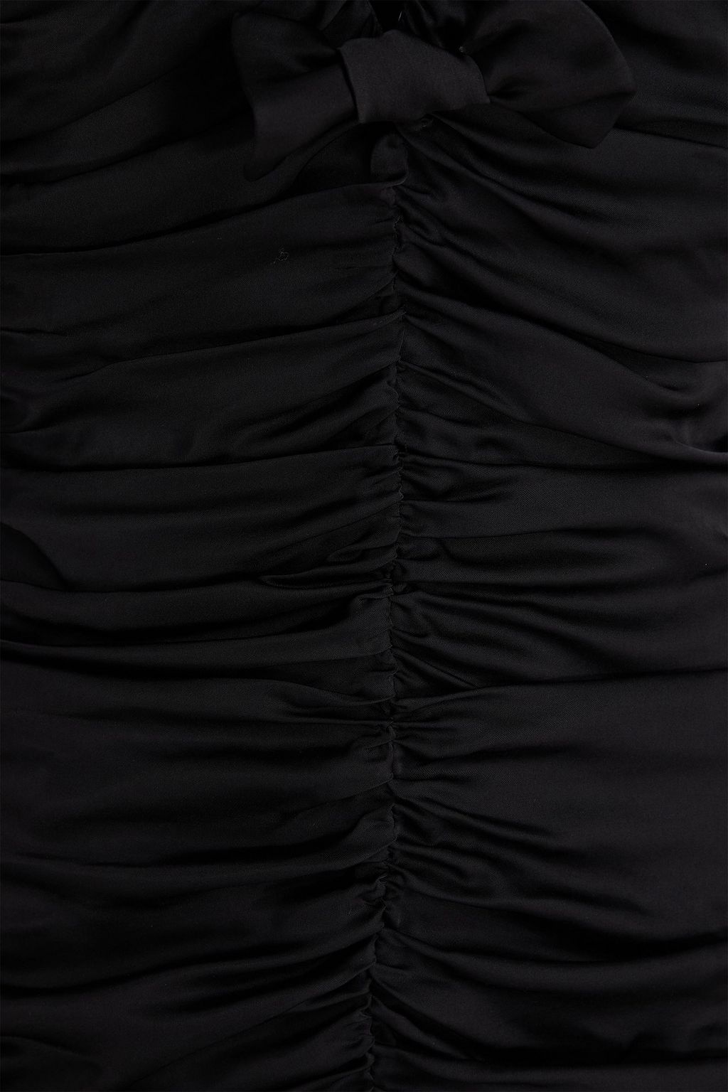 ROTATE BIRGER CHRISTENSEN Ruched satin mini dress