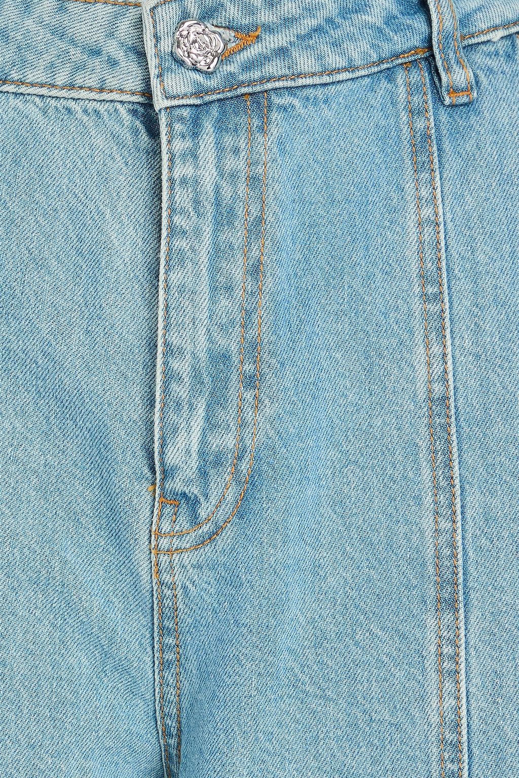 ROTATE BIRGER CHRISTENSEN High-rise barrel-leg jeans
