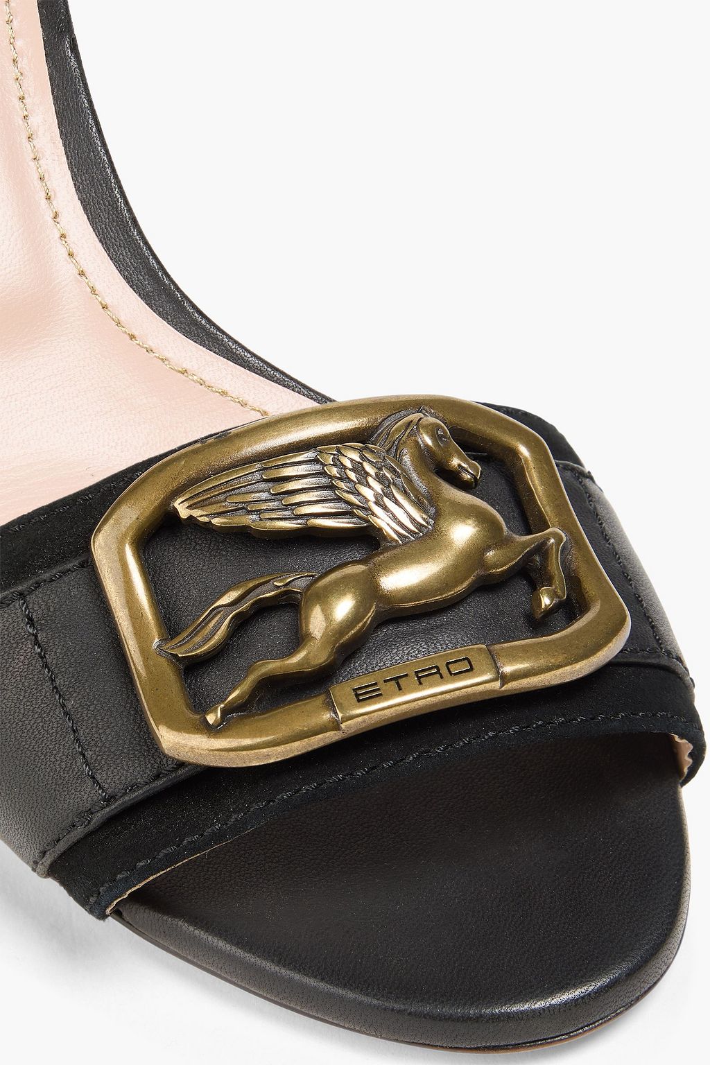 ETRO Embellished suede sandals