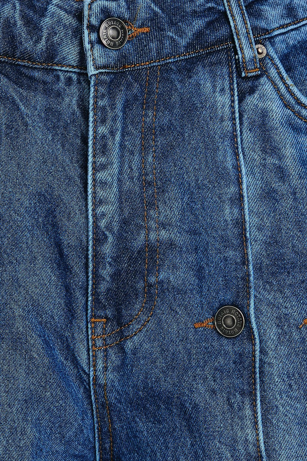 ROTATE BIRGER CHRISTENSEN بنطال جينز بأرجل واسعة وبخصر مرتفع