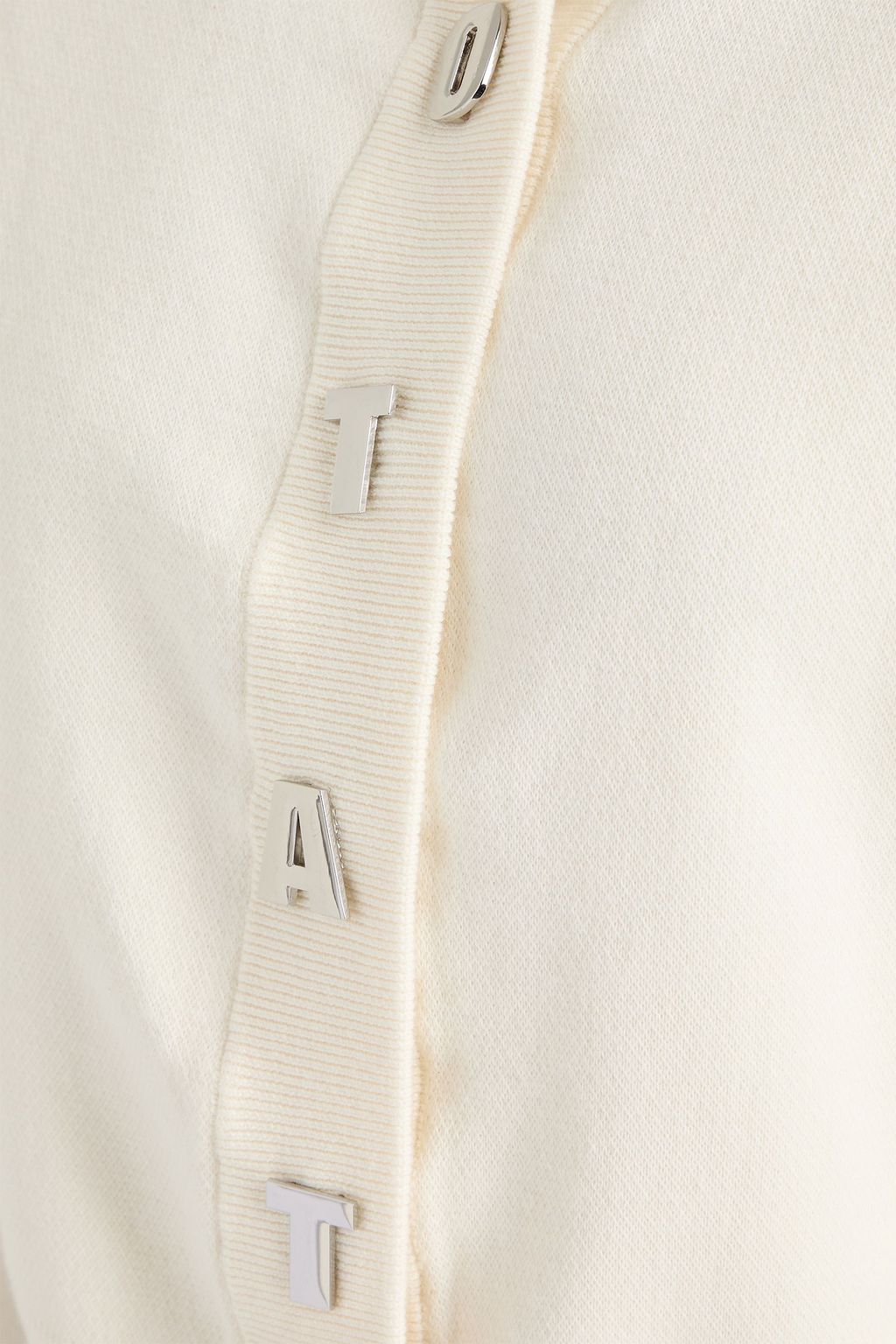 ROTATE BIRGER CHRISTENSEN Cotton and cashmere-blend cardigan