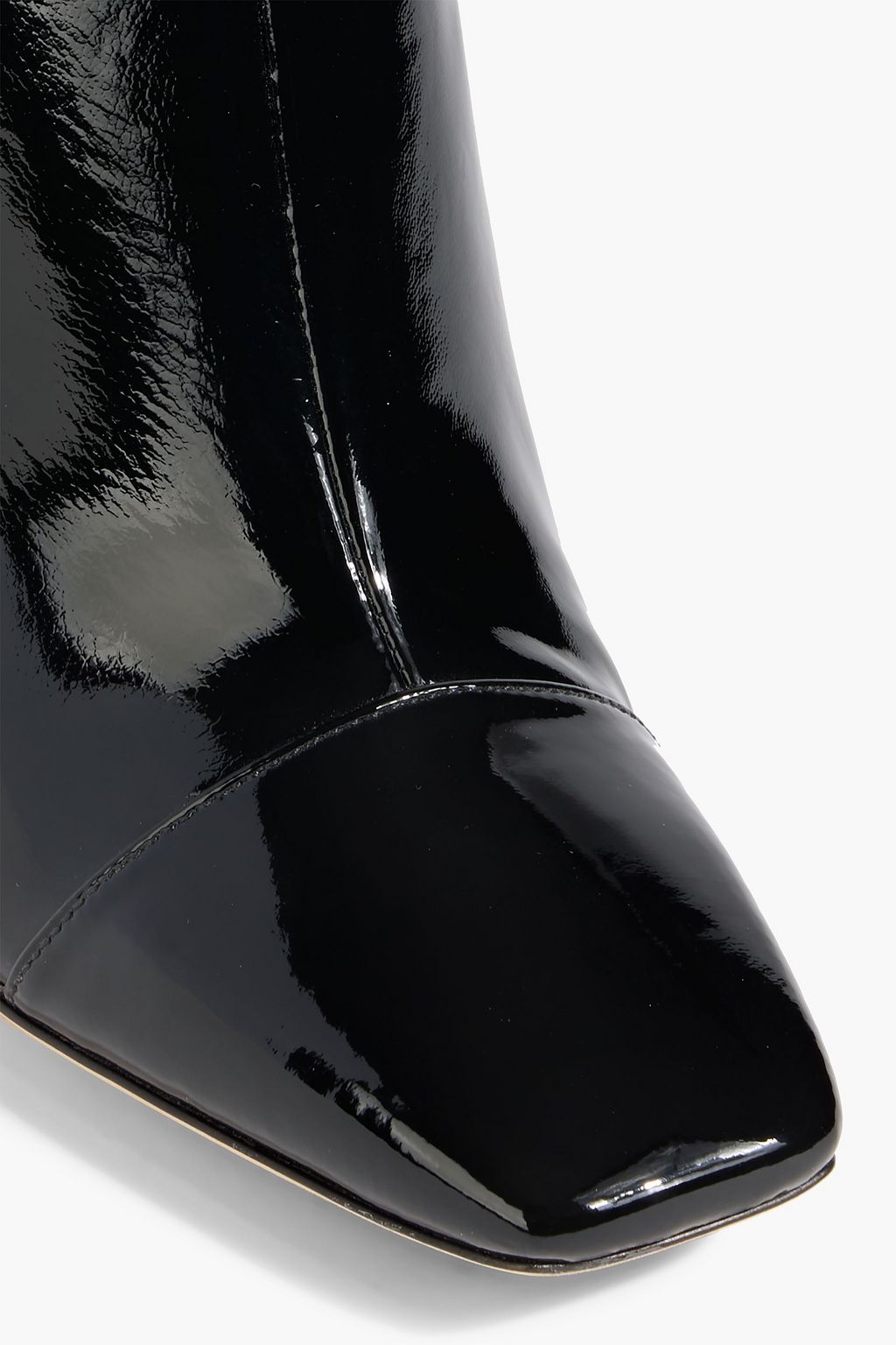 JIMMY CHOO Mirren 85 patent-leather ankle boots