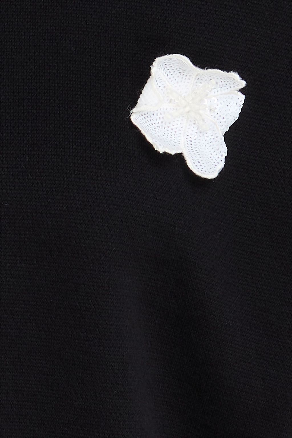 ROTATE BIRGER CHRISTENSEN Waffle-knit cotton and cashmere-blend sweater