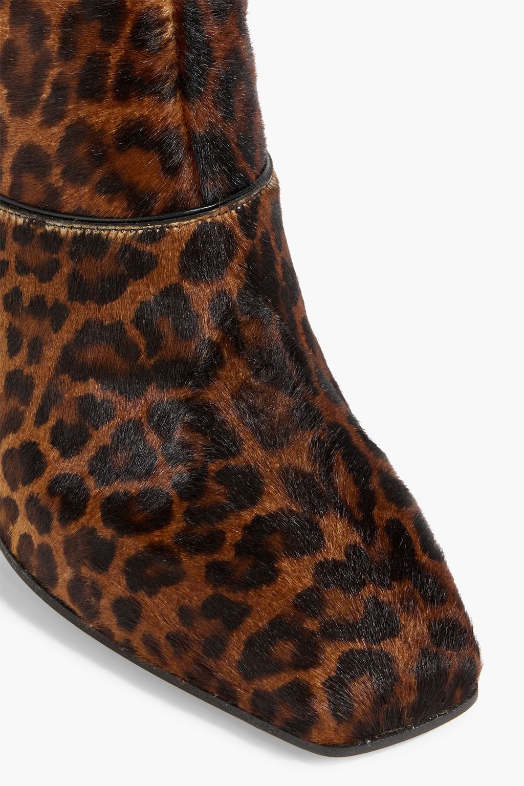 JIMMY CHOO Mahesa 85 leopard-print calf hair boots