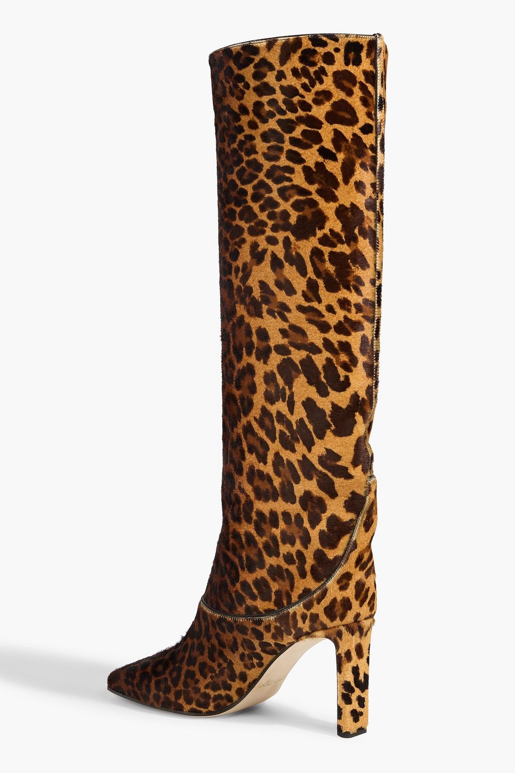 JIMMY CHOO Mahesa 85 leopard-print calf hair boots
