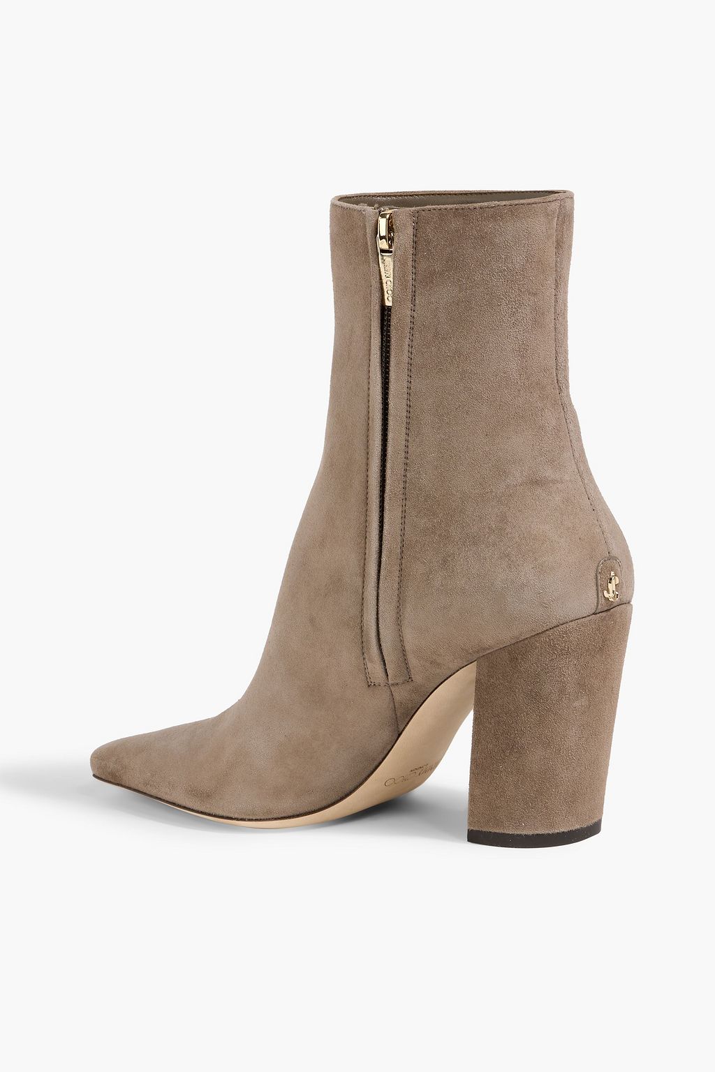 JIMMY CHOO Zadie 85 suede ankle boots