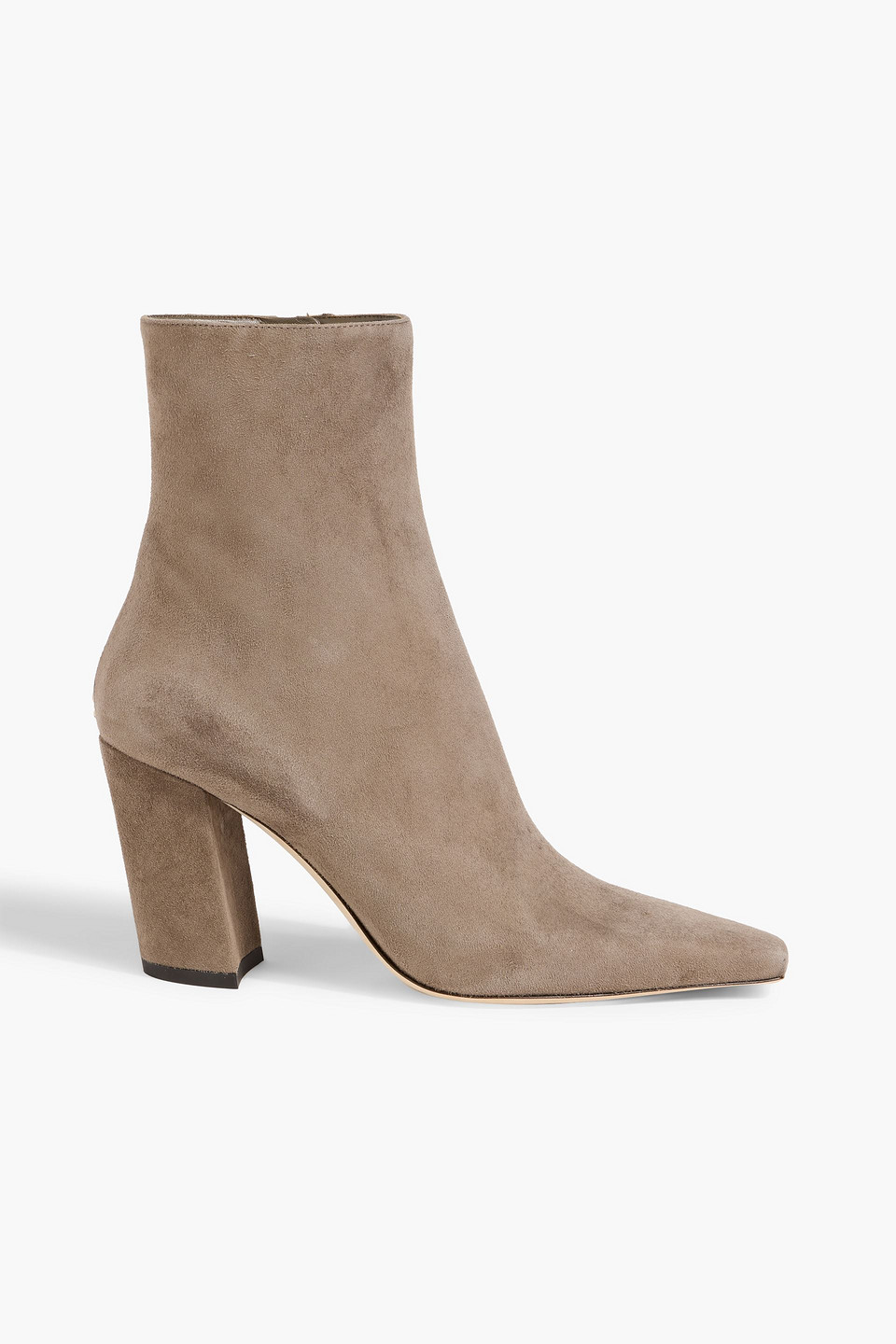 Jimmy Choo Zadie 85 Suede Ankle Boots In Multi