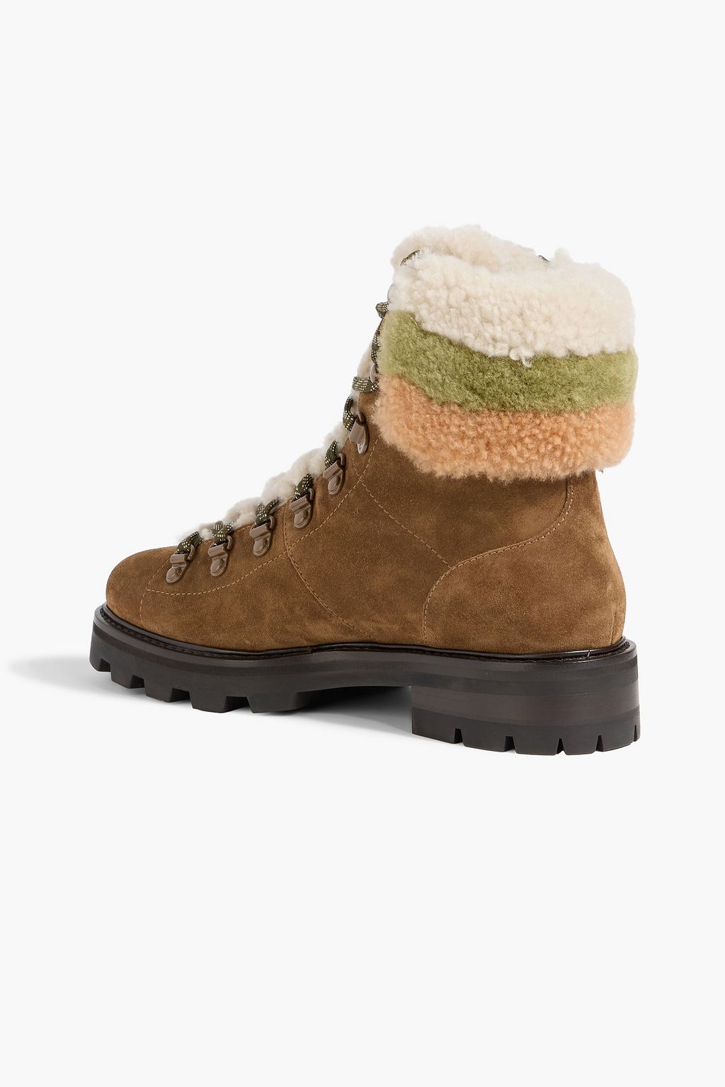 JIMMY CHOO Eshe shearling ankle boots